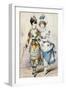 Women in Carnival Costume, Circa 1866, France, 19th Century-null-Framed Giclee Print