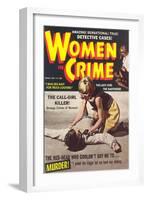 Women in Crime-null-Framed Art Print