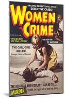 Women in Crime-null-Mounted Art Print