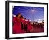 Women in Flamenco Dresses at Feira de Abril, Sevilla, Spain-Merrill Images-Framed Photographic Print