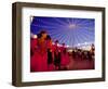 Women in Flamenco Dresses at Feira de Abril, Sevilla, Spain-Merrill Images-Framed Photographic Print