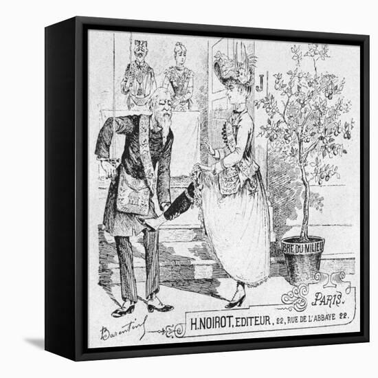 Women in Freemasonry-null-Framed Stretched Canvas