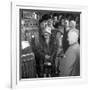 Women in Fur Coats at a Food Exhibition, Wilsic, Near Doncaster, South Yorkshire, 1961-Michael Walters-Framed Photographic Print