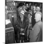 Women in Fur Coats at a Food Exhibition, Wilsic, Near Doncaster, South Yorkshire, 1961-Michael Walters-Mounted Photographic Print