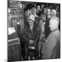 Women in Fur Coats at a Food Exhibition, Wilsic, Near Doncaster, South Yorkshire, 1961-Michael Walters-Mounted Photographic Print