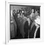 Women in Fur Coats at a Food Exhibition, Wilsic, Near Doncaster, South Yorkshire, 1961-Michael Walters-Framed Photographic Print