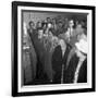 Women in Fur Coats at a Food Exhibition, Wilsic, Near Doncaster, South Yorkshire, 1961-Michael Walters-Framed Photographic Print