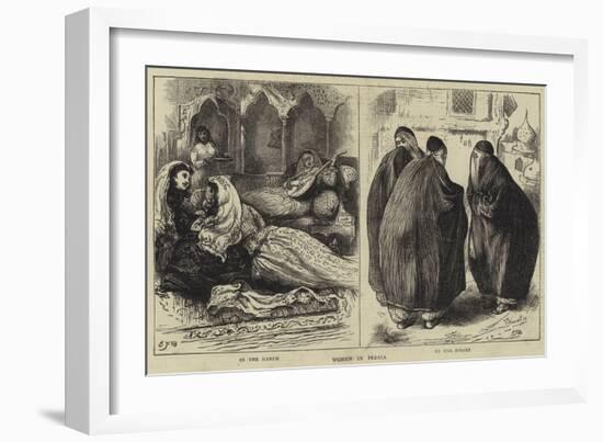 Women in Persia-Edward Frederick Brewtnall-Framed Giclee Print