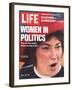 Women in Politics, Feminist Congresswoman Bella Abzug, June 9, 1972-Leonard Mccombe-Framed Photographic Print