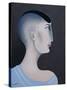 Women in Profile Series, No. 11, 1998-John Wright-Stretched Canvas