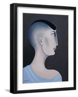 Women in Profile Series, No. 11, 1998-John Wright-Framed Giclee Print