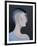 Women in Profile Series, No. 11, 1998-John Wright-Framed Premium Giclee Print