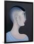 Women in Profile Series, No. 11, 1998-John Wright-Framed Giclee Print