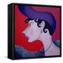Women in Profile Series, No. 13, 1998-John Wright-Framed Stretched Canvas