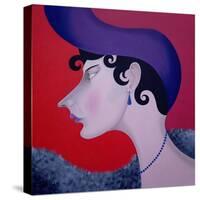 Women in Profile Series, No. 13, 1998-John Wright-Stretched Canvas