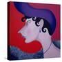 Women in Profile Series, No. 13, 1998-John Wright-Stretched Canvas