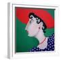 Women in Profile Series, No. 16, 1998-John Wright-Framed Giclee Print