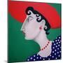 Women in Profile Series, No. 16, 1998-John Wright-Mounted Giclee Print