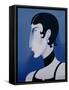 Women in Profile Series, No. 20, 1998-John Wright-Framed Stretched Canvas