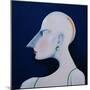 Women in Profile Series, No. 6, 1998-John Wright-Mounted Giclee Print