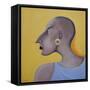 Women in Profile Series, No.7, 1998-John Wright-Framed Stretched Canvas