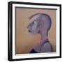 Women in Profile Series, No. 8, 1998-John Wright-Framed Giclee Print