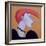 Women in Profile Series, No. 9, 1998-John Wright-Framed Giclee Print