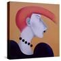 Women in Profile Series, No. 9, 1998-John Wright-Stretched Canvas