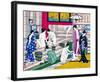 Women in Public Bathhouse-null-Framed Giclee Print