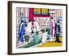 Women in Public Bathhouse-null-Framed Giclee Print