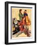 "Women in Riding Habits,"January 6, 1934-John LaGatta-Framed Giclee Print