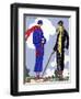 Women in sports wear on a golf course, 1925.-null-Framed Giclee Print