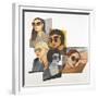 Women In Sunglasses, 2017-Stevie Taylor-Framed Premium Giclee Print