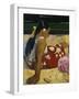 Women in Tahiti, c.1891-Paul Gauguin-Framed Giclee Print