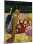 Women in Tahiti, c.1891-Paul Gauguin-Mounted Giclee Print