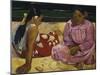Women in Tahiti, c.1891-Paul Gauguin-Mounted Giclee Print