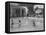 Women in Tank Suits Pool Excercising at Elizabeth Arden's Reducing Resort in Arizona-null-Framed Stretched Canvas