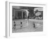 Women in Tank Suits Pool Excercising at Elizabeth Arden's Reducing Resort in Arizona-null-Framed Photographic Print