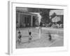 Women in Tank Suits Pool Excercising at Elizabeth Arden's Reducing Resort in Arizona-null-Framed Photographic Print