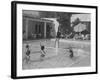 Women in Tank Suits Pool Excercising at Elizabeth Arden's Reducing Resort in Arizona-null-Framed Photographic Print