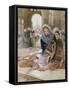 Women in the Fish Market, Boulogne (?)-Hector Caffieri-Framed Stretched Canvas