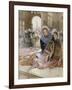 Women in the Fish Market, Boulogne (?)-Hector Caffieri-Framed Giclee Print