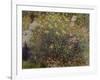 Women in the Flowers. 1875-Claude Monet-Framed Giclee Print