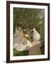 Women in the Garden, 1867-Claude Monet-Framed Giclee Print