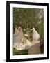 Women in the Garden, 1867-Claude Monet-Framed Giclee Print