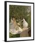 Women in the Garden, 1867-Claude Monet-Framed Giclee Print