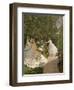 Women in the Garden, 1867-Claude Monet-Framed Giclee Print