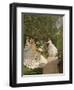 Women in the Garden, 1867-Claude Monet-Framed Giclee Print