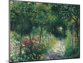 Women in the garden. 1873-Pierre-Auguste Renoir-Mounted Giclee Print