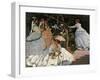 Women in the Garden, by Claude Monet,-Claude Monet-Framed Art Print